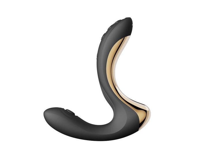 Вибратор-пульсатор с вакуумной насадкой Zalo – Talis G-Spot PulseWave Vibrator Obsidian Black