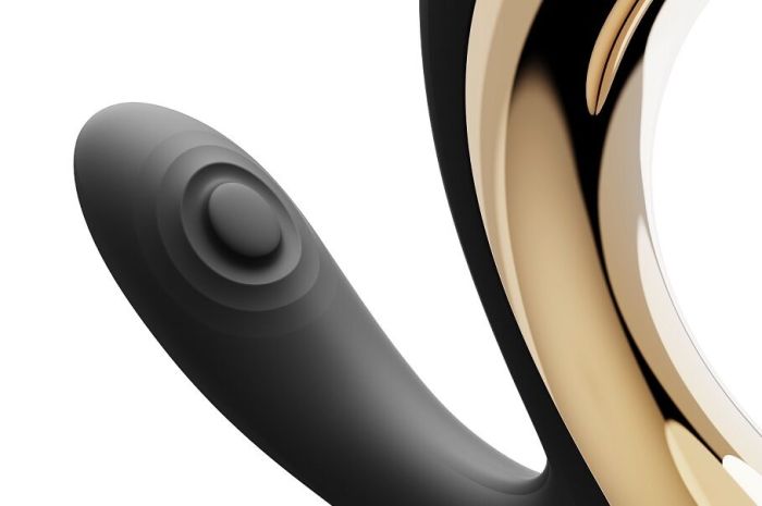 Вибратор-пульсатор с вакуумной насадкой Zalo – Talis G-Spot PulseWave Vibrator Obsidian Black
