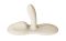 Sit-on-top смарт-вибратор Zalo – Flora Smart Vibrating Pad Ivory White, 9 моторов