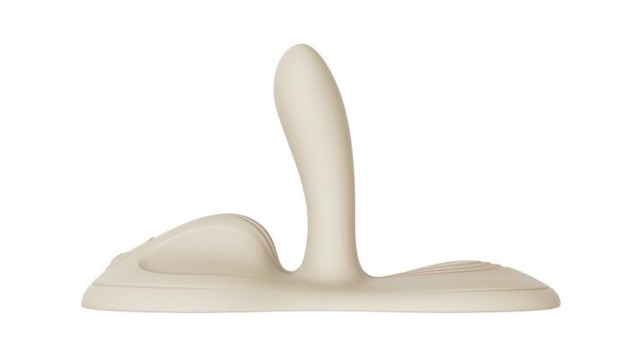 Sit-on-top смарт-вибратор Zalo – Flora Smart Vibrating Pad Ivory White, 9 моторов