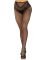 Чулки Leg Avenue Crotchless Net Tights with Heart Backseam Black One Size