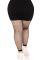 Чулки Leg Avenue Industrial Net footless tights Black 1X/2X