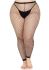 Чулки Leg Avenue Industrial Net footless tights Black 1X/2X