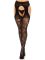 Чулки Leg Avenue Eyelet lace suspender hose Black One Size
