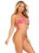 Боди-бикини Leg Avenue Wrap around bikini bodysuit Neon Pink One Size