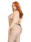 Бодистокинг Leg Avenue Racer neck bodystocking Black Queen Size