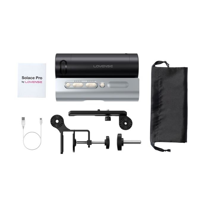 Интерактивный смарт-мастурбатор Lovense Solace Pro, до 300 фрикций в минуту, до 12,5 часов работы