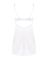 (SALE) Сорочка Obsessive Amor Blanco underwire chemise & thong white S/M