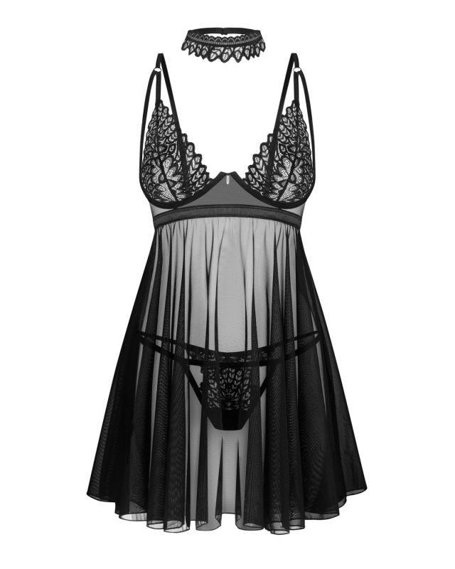 Бэби-долл Obsessive Donarella babydoll & thong M/L