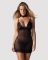 Сорочка Obsessive Donarella chemise & thong XL/2XL