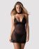 Сорочка Obsessive Donarella chemise & thong XL/2XL
