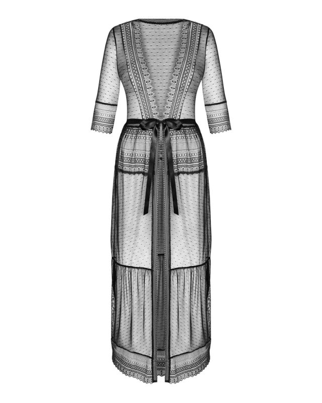 Пеньюар Obsessive Estiqua peignoir XS/S
