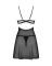 Бэби-долл Obsessive Nutris babydoll & thong XL/2XL