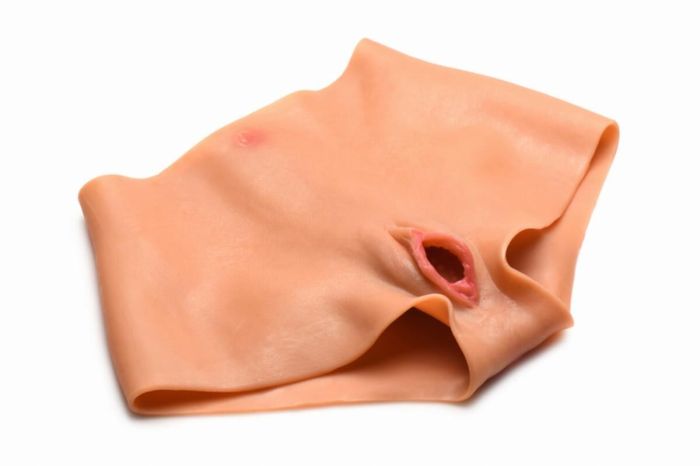 Накладная вагина Master Series Silicone Vagina + Butt Panties - Medium