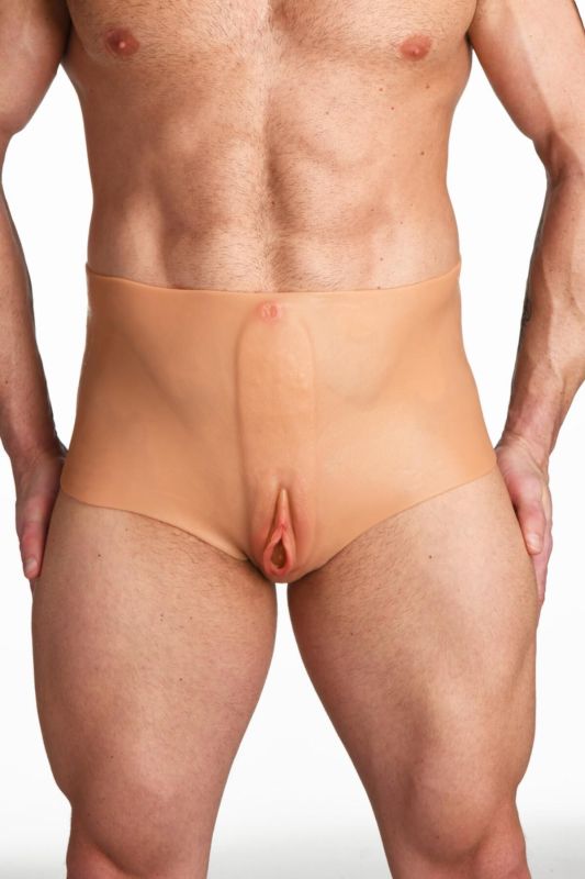 Накладная вагина Master Series Silicone Vagina + Butt Panties - Small
