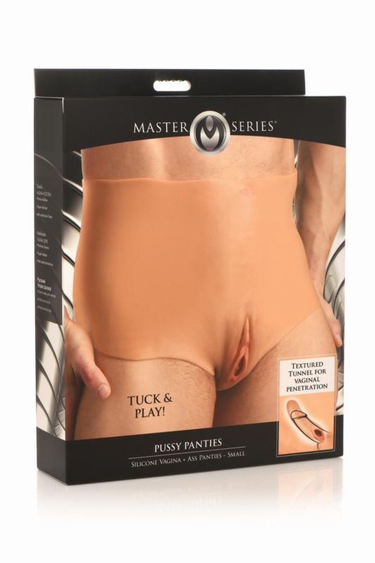 Накладная вагина Master Series Silicone Vagina + Butt Panties - Small