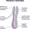 Клиторальный вибратор Satisfyer Threesome 2 Violet