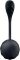 Виброяйцо Satisfyer Ribbed Petal Connect App Black