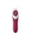 Вакуумный стимулятор с вибрацией Satisfyer Dual Crush Wine Red