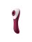 Вакуумный стимулятор с вибрацией Satisfyer Dual Crush Wine Red