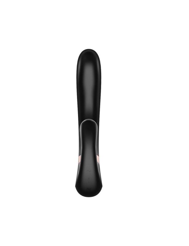 Смарт вибратор-кролик с подогревом Satisfyer Heat Wave Black