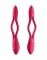 Универсальный гибкий вибратор для пар Satisfyer Elastic Joy Red