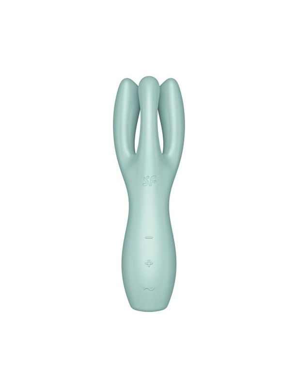 Клиторальный вибратор Satisfyer Threesome 3 Mint с тремя пальчиками